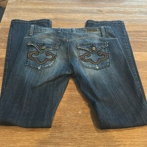 Express ReRock Designer Boot Cut Jeans 6